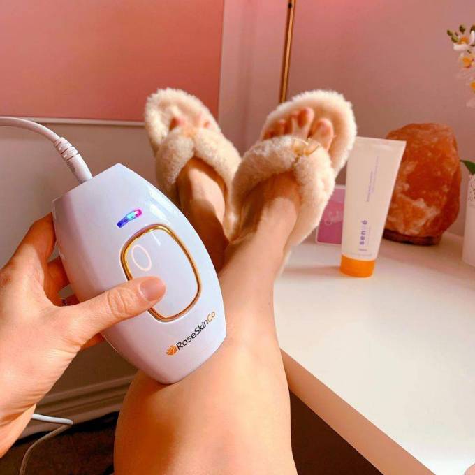 hair removal handset